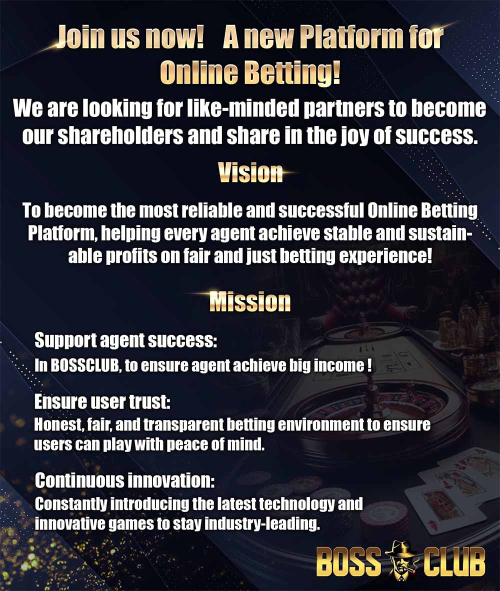 join bossclub agent weme to bossclub55 casino